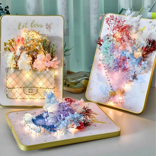 Eine Dekoration, die auch abends hervorsteht