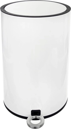 Abfalleimer mit Pedal White 12 l