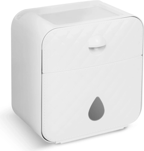 Discrete opberging van toiletpapier