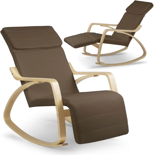 Schaukel-Relaxsessel Suzi braun