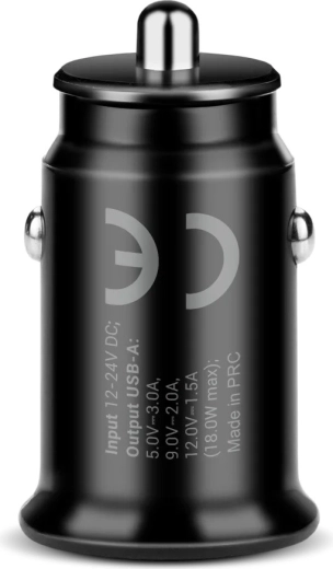 Fast charging up to 18 W with QC 3.0