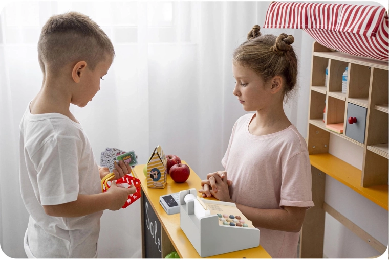 Apprendre en jouant et partager les rôles