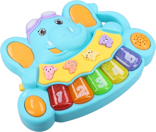 Kleurrijke toetsen voor kleine ontdekkers
