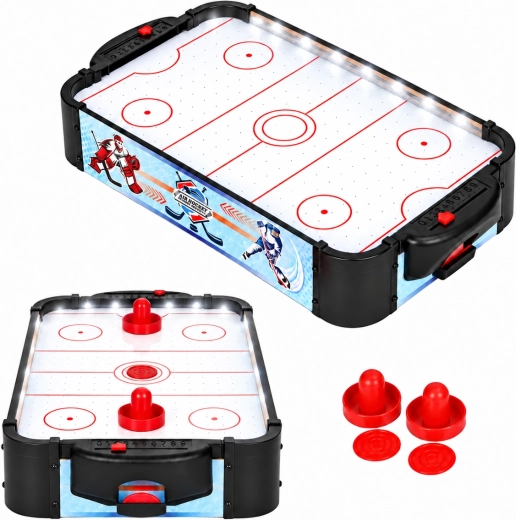 Hockey sur table pour enfants avec éclairage LED 58 cm ECOTOYS