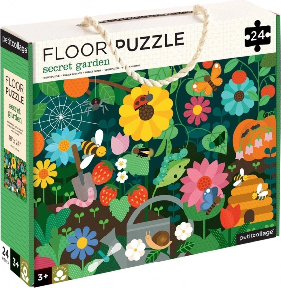 Petitcollage Floor Puzzle - Secret Garden