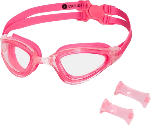 Lunettes de natation NILS Aqua roses avec Anti-Fog et protection UV