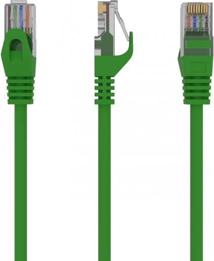 Netwerk-patchkabel Cat 6 UTP 1,5 m groen