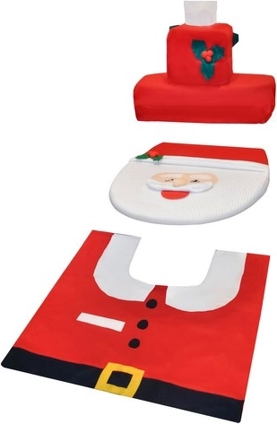Eén geheel in kerstlook dankzij de stortbakhoes