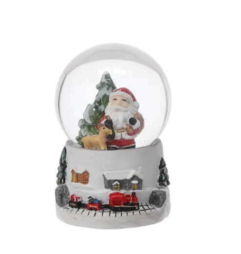 Schneegestöber zum Greifen nah