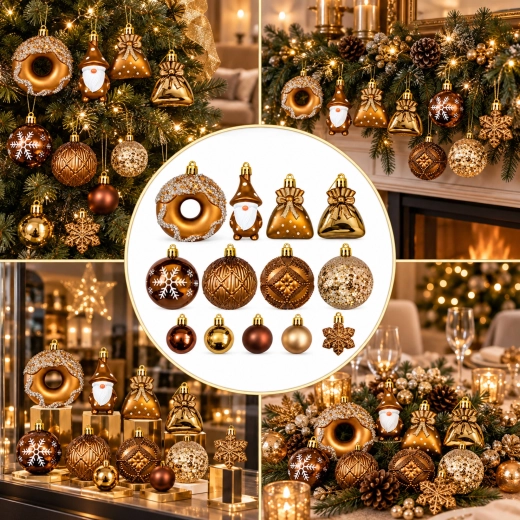 Elegant gold-bronze shades