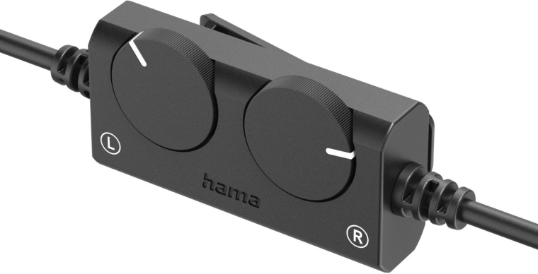 Getrennte L/R‑Lautstärkeregelung