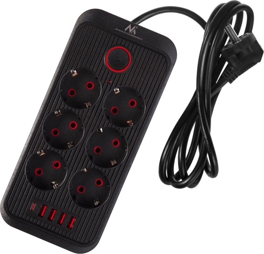 6 stopcontacten voor maximale flexibiliteit