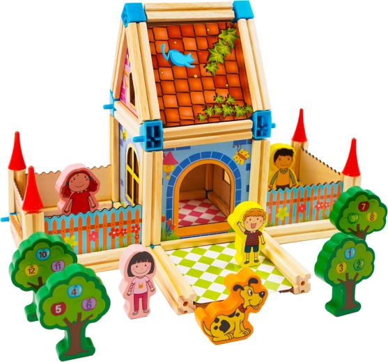 Jeu de construction Maison 268 pièces Kruzzel
