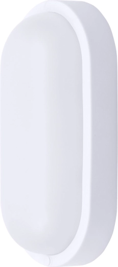 Luminaire LED ovale Solight mural et plafonnier 20 W 1500 lm 4000 K IP54 26 cm