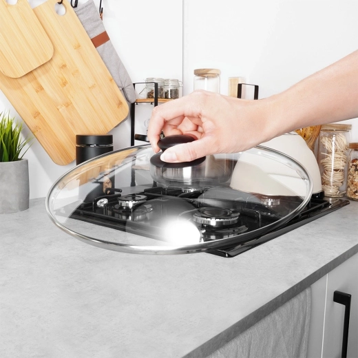 Duurzame RVS-rand en zekere greep