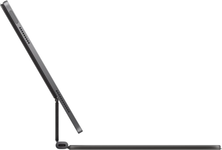 Support flottant à réglage fluide de l’angle