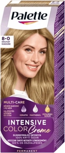 Palette Intensive Color Creme 8-0 lichtblond, 50 ml
