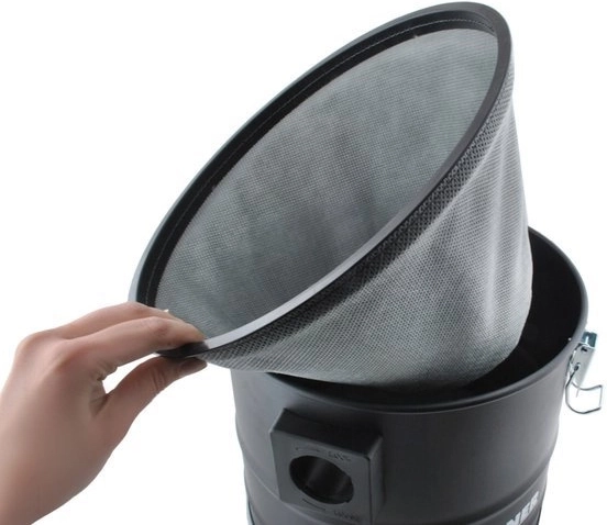 Doppelte Filtration für feine Asche