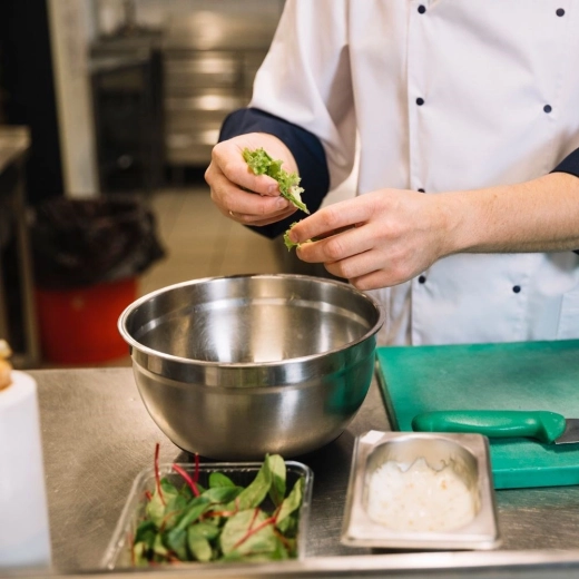 Elegant look for serving