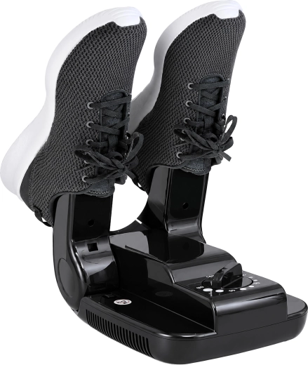 Twee schoenen tegelijk drogen