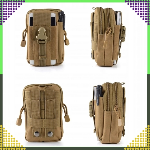 MOLLE-Befestigung und Gürtelschlaufen