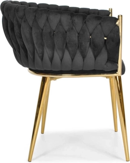 Geflochtene und bequeme Rückenlehne