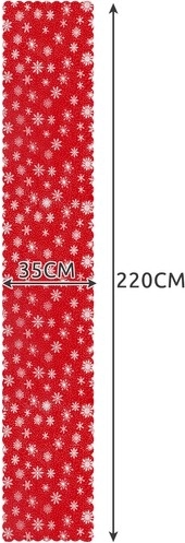 Extra lange loper 220 × 35 cm
