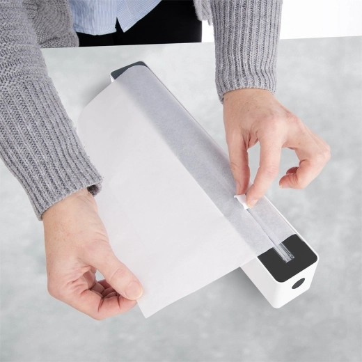 Convenient roll dispensing