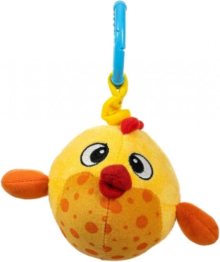 Hanging plush fish Baby Fish yellow