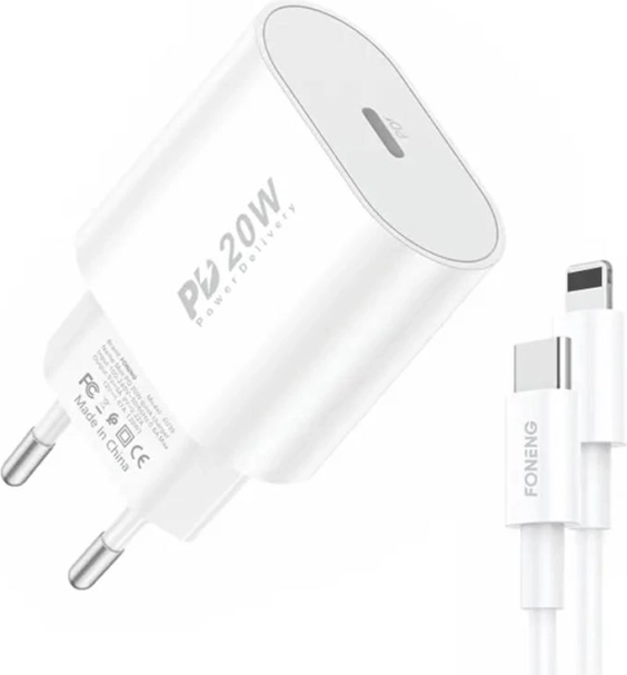 Schnellladegerät Foneng USB-C PD 20W
