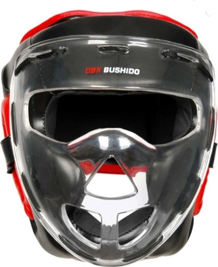 Full-face bescherming met transparant vizier