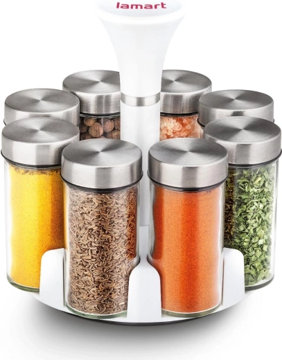 Set de pots à épices Erba Lamart, 8 pièces
