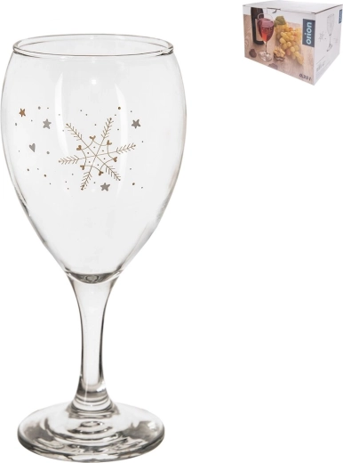 Snowflake Wine Glass 0.35 l