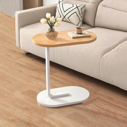 Smart C-shape under the sofa