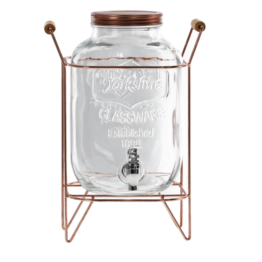 Clear glass with an elegant relief