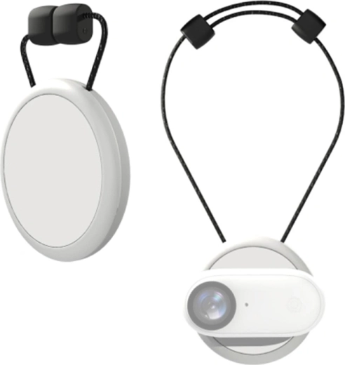 Puluz magnetic neck mount for Insta360 GO 3/GO 3S, white - 1 piece