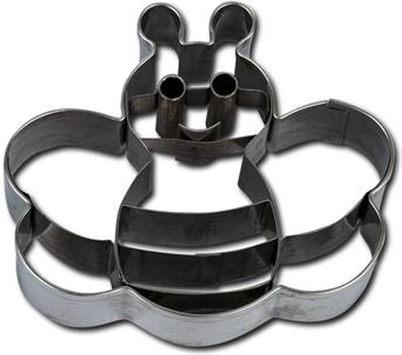 Cookie Cutter – Bee, 7–8 cm, Silver