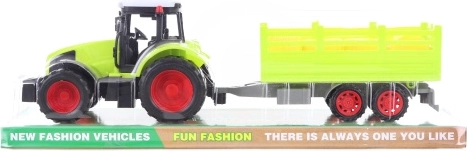 Plastic Tractor with Bale Transporter