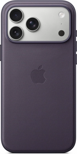TechWoven Textile Case with MagSafe for iPhone 17 Pro Max – Purple