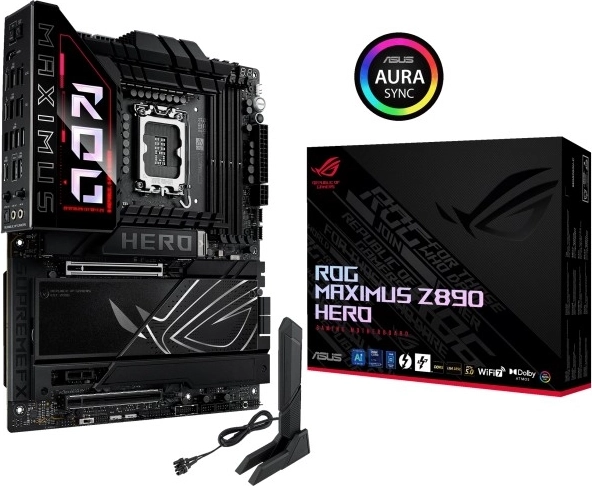 Asus ROG Maximus Z890 Hero ATX motherboard