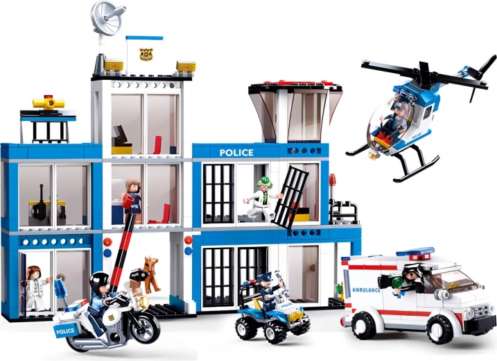 bouwset Sluban politie – ontsnapping uit de gevangenis