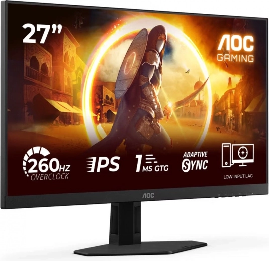 Fast IPS panel and 1 ms GtG for quick reactions
