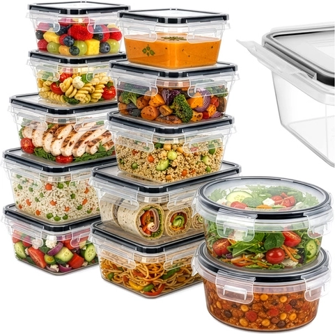 Set Lebensmittelbehälter Zortiva 12 Stk. (BPA-frei)