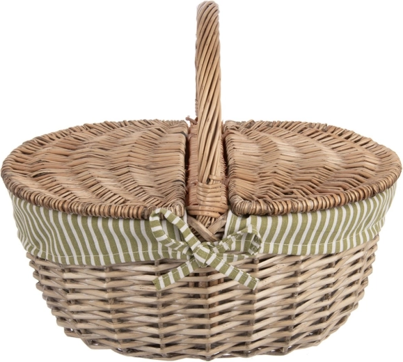 Handwoven wicker quality and sturdy construction