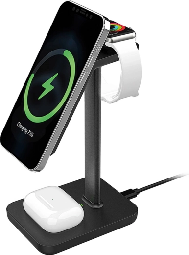 Compatibilité Qi2 et MagSafe pour une fixation rapide et précise