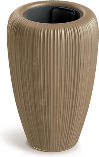 OROBO Flower Pot 29 cm, caramel