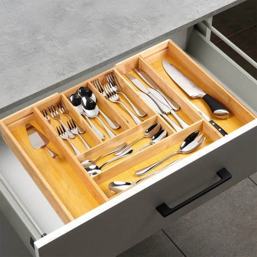 Durchdachte Aufteilung mit bis zu 7 Fächern