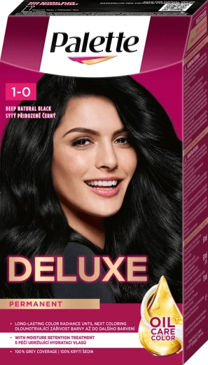 Palette Deluxe 1-0 intens natuurlijk zwart 50 ml