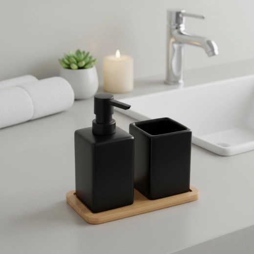 Stilvolle Ordnung am Waschbecken