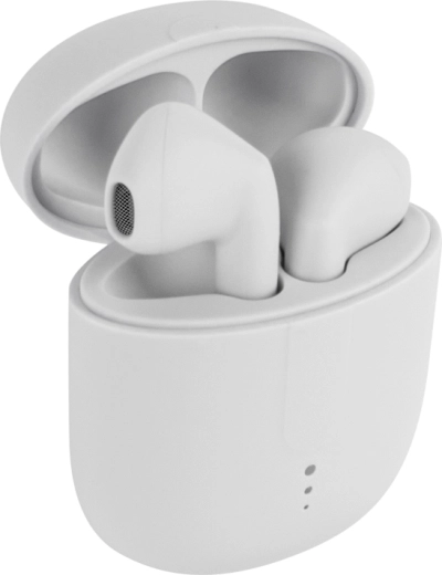 Setty TWS-0 wireless Bluetooth headphones with charging case, white